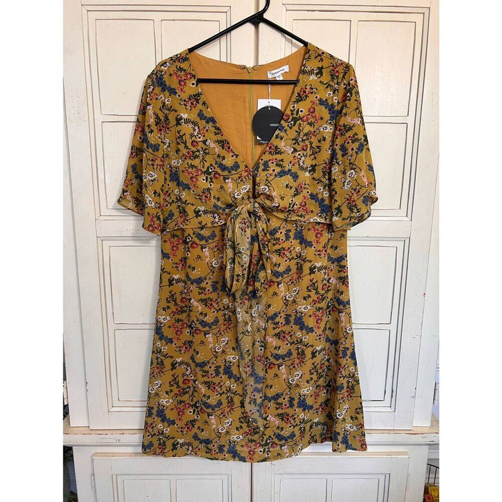 NWT Mittoshop size large floral dress